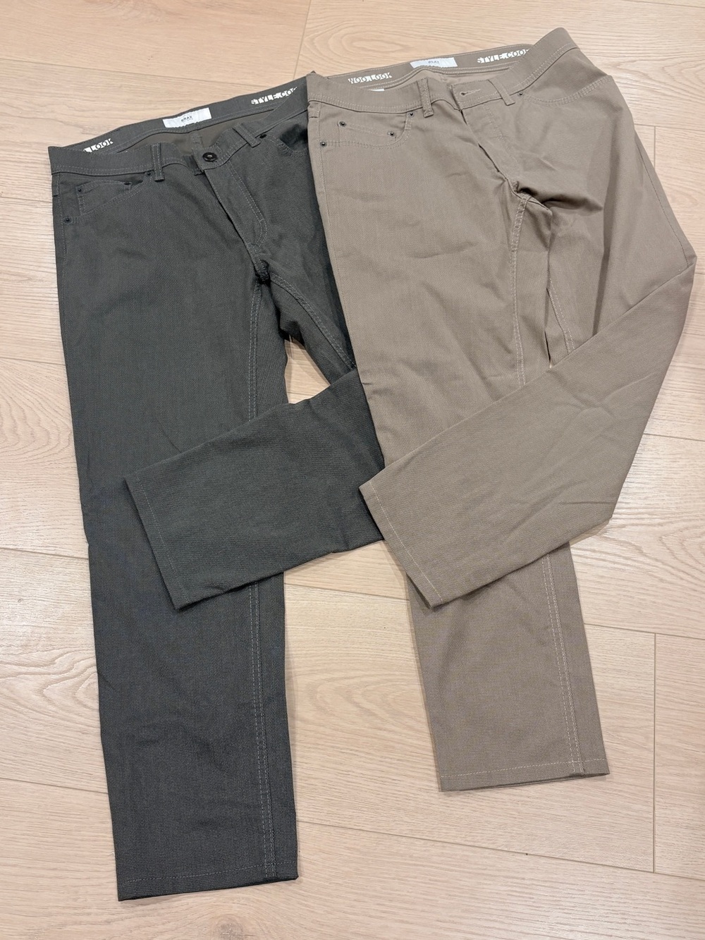 BRAX Feel Good Style Cooper Men's Pants Duo - Size 32/34 (Lot of 2)